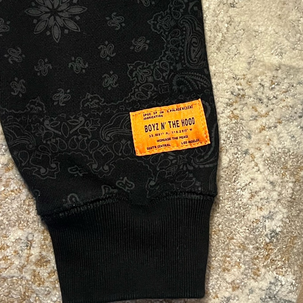 Boyz N the Hood Hoodie and Sweats Mens Large Shoe Palace Limited Edition Set - Picture 4 of 15